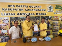 Kader di Karangasem Dukung Sumarjaya Linggih Jadi Ketua Golkar Bali