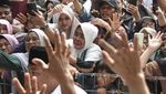 Warga Ciamis Antusias Lepas Jemaah Haji Kloter Pertama