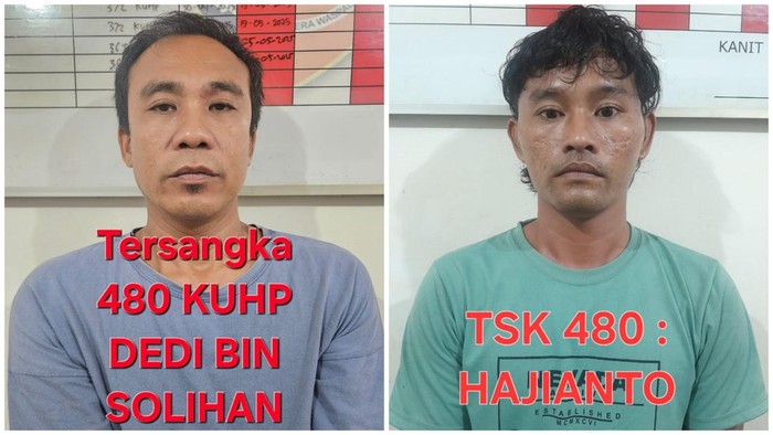 Dua tersangka penadah motor curian hasil kejahatan Galih diamankan polisi