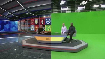 Tampilan di TV vs. Studio Green Screen Foto: Boredpanda