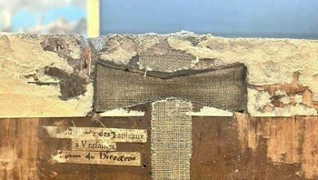 Biginilah Bagian Belakang Lukisan Mona Lisa Foto: Boredpanda