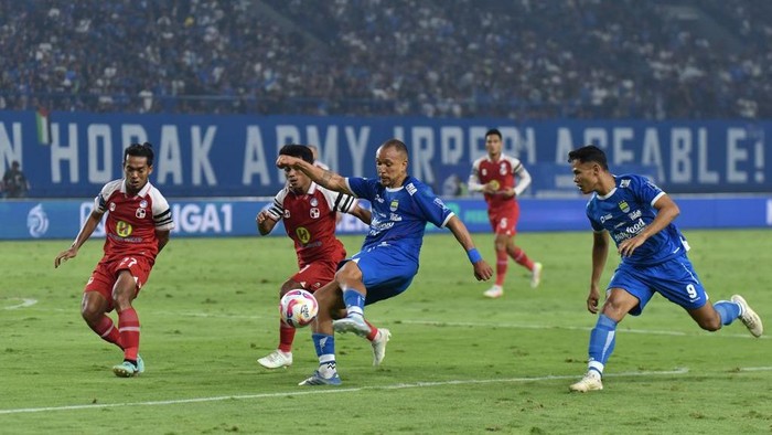 Gustavo Franca  di Laga Persib Bandung Vs Barito Putera, Jumat (10/5/2025).