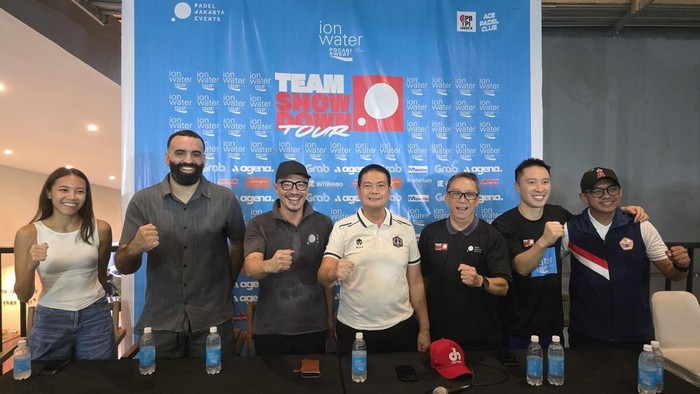 Pengurus Besar Padel Indonesia (PB PI) DKI Jakarta menggelar konferensi pers jelang turnamen