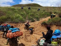 Potret Ojek di Pedalaman Sulsel, Tarifnya Tembus Rp 700 Ribu