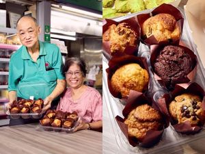 Meski Tak Untung Banyak, Lansia Ini Tetap Semangat Jualan Muffin Premium