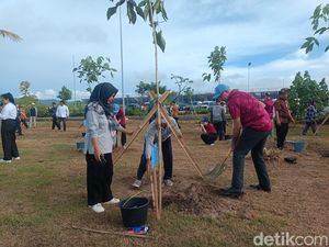 28 Dubes Tanam Pohon di Sirkuit Mandalika, Dorong Investasi Hijau
