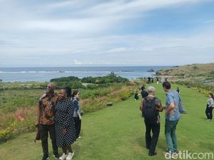 28 Dubes Peserta IGS Kagum dengan Keindahan Mandalika