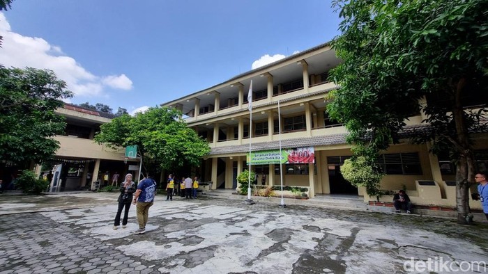 Sekolah Tamansiswa di Mergangsan, Jogja, dilirik jadi sekolah rakyat. Foto diunggah Sabtu (10/5/2025).