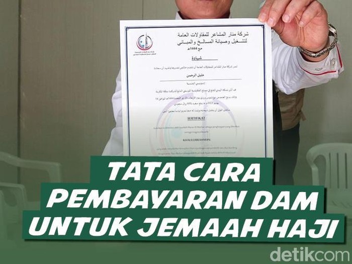 cara bayar dam haji