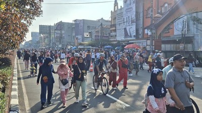 Melihat CFD Depok yang Diperpanjang dan Pakai 2 Ruas Jalan