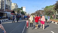 CFD Kota Depok yang semula hanya digelar di satu ruas lajur saja, kini menggunakan dua lajur Jl Raya Margonda. Arus kendaraan dari arah Lenteng Agung menuju Citayam, di alihkan ke lajur lain melalui Jl H Juanda.