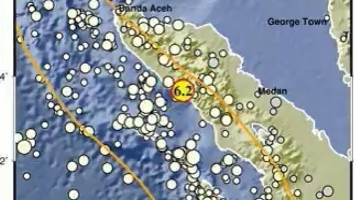 Gempa di Blang Pidie (dok tangkapan layar)