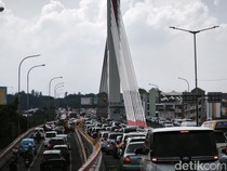 Lalin Bandung Siang Ini, Flyover Pasupati Padat Merayap