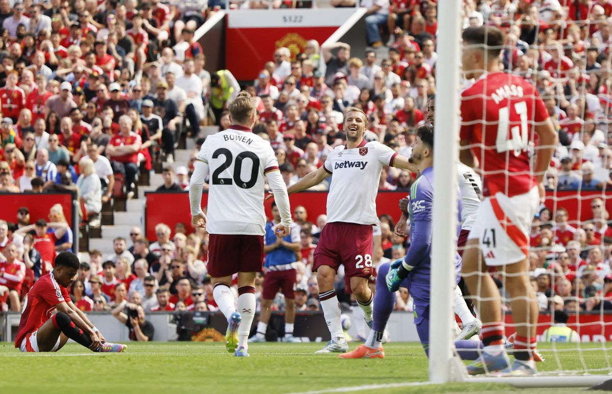 MU Vs West Ham: Setan Merah Tertinggal 0-1 di Babak Pertama