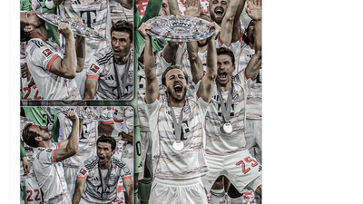 Momen Harry Kane Angkat Trofi Pertama, Netizen: Selamat