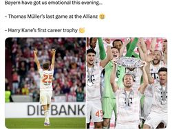 Momen Harry Kane Angkat Trofi Pertama, Netizen: Selamat