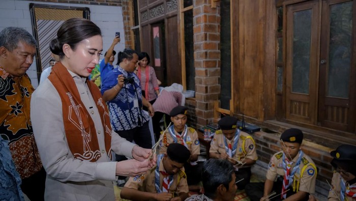 Menteri Pariwisata Widiyanti Putri Wardhana di Desa Pentingsari, Sleman, Yogyakarta Menteri Pariwisata Widiyanti Putri Wardhana di Desa Pentingsari, Sleman, Yogyakarta