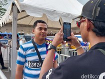 Penonton Masuk Stadion Kanjuruhan Harus Lewati Pendeteksi Wajah