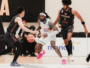 Bali United Basketball Kalah Tipis Atas Bima Perkasa Jogja