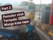 Viral Pemotor Nekat Masuk Tol Probowangi: Saya Terobos Kabbhi