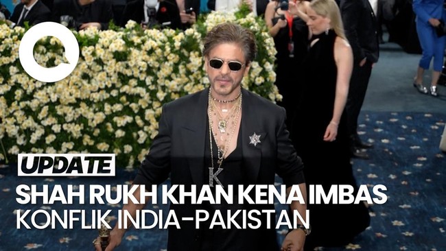 Video: Peresmian Patung Shah Rukh Khan Ditunda, Imbas Konflik India-Pakistan