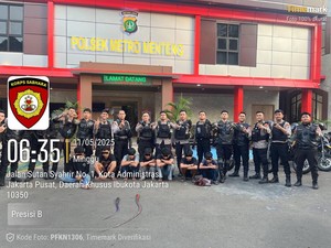Polisi Tangkap 7 Pemuda Hendak Tawuran di Menteng Jakpus, 2 Sajam Disita