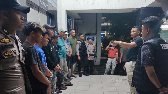 Polresta Pati mengungkap kasus premanisme di wilayah Pati, Minggu (11/5/2025).