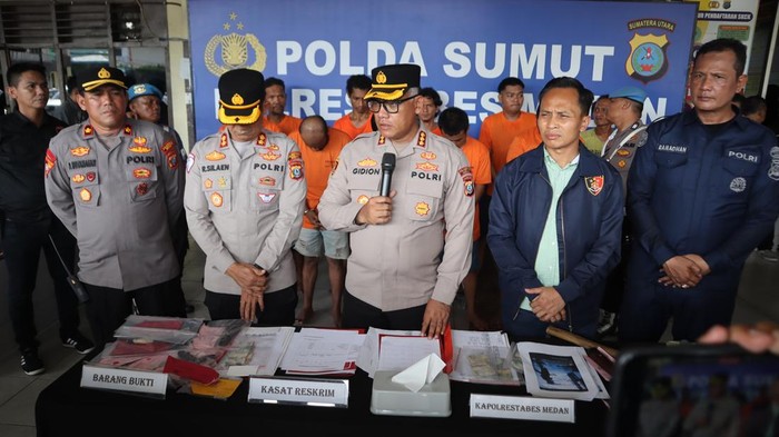 Tancap Gas! Polrestabes Medan Bekuk 80 Pelaku Premanisme, 71 Jukir Liar