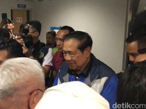 SBY dan 2 Putranya Saksikan Final Proliga 2025 di Gor Among Rogo Jogja