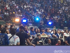 Momen Hangat SBY dan CT Saksikan Final Proliga LavAni Vs Bhayangkara