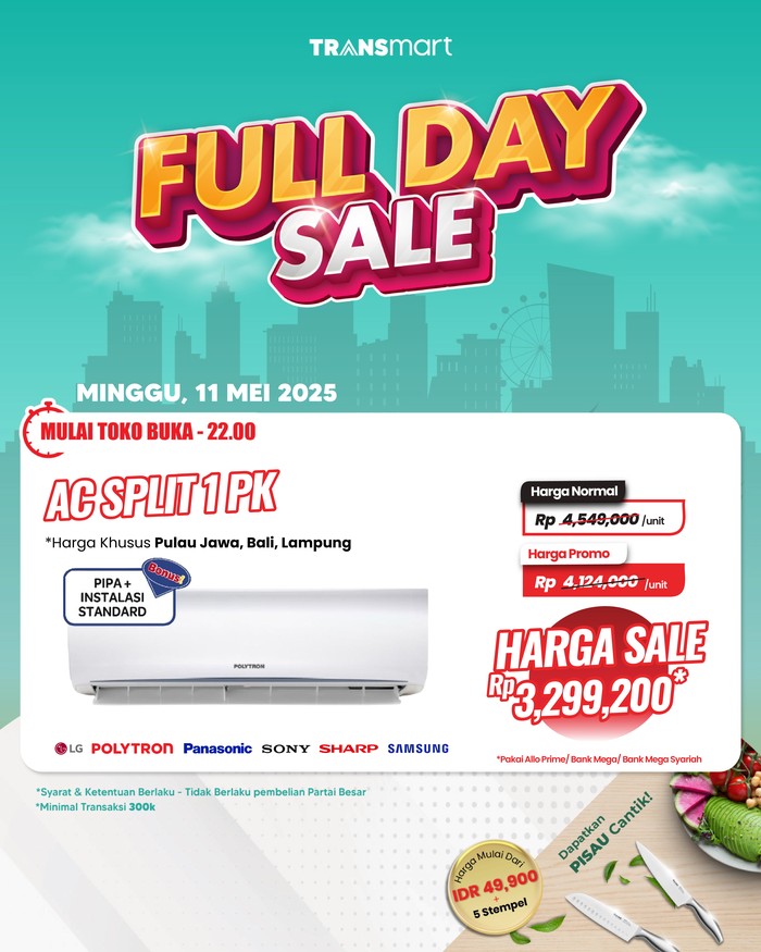 Transmart full day sale