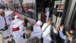 Bus Shalawat Layani Jemaah Haji Indonesia 24 Jam di Mekkah