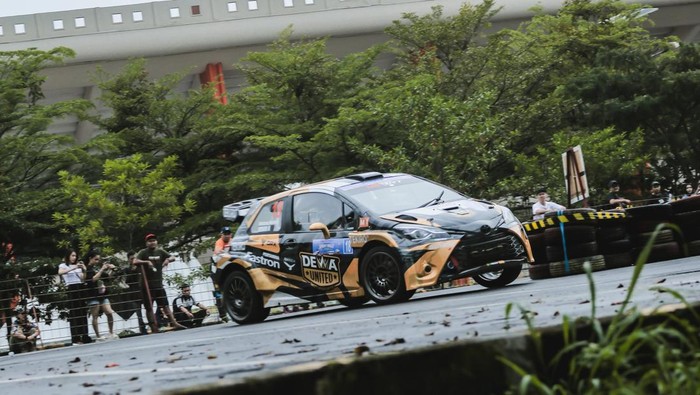Dewa United Motorsport x MSRT rajai putaran kedua Kejurnas Sprint Rally 2025 9-11 Mei.
