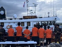 KKP Tangkap Kapal Ilegal China di Perairan Selatan Bali, 6 ABK Diamankan