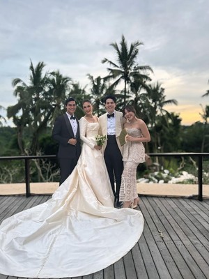 Selain Gisel, 2 Artis Ini Juga Ketahuan Bawa Pasangan Baru di Nikahan Luna Maya
