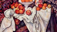 Menjadi salah satu lukisan yang paling populer di Musee dOrsay, Paris, Perancis dan di dunia ada gambar jeruk dan apel yang artistik. Sosok seniman di balik lukisan tersebut ialah Paul Cezanne yang populer pada abad ke-19 sampai ke-20. Foto: Tiqets