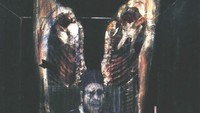 Punya kesan mengerikan yang mendalam, karya Figure with Meat dibuat oleh Francis Bacon. Lukisan yang kini disimpan di The Art Institute of Chicago, Amerika Serikat mengisahkan kematian dan Paus Innocent X. Foto: Tiqets