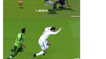 Meme sindiran diving Mbappe semalam. Foto: X.com