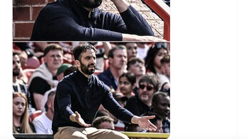 Sudah 17 kali total kekalahan MU di Liga Inggris. Foto: X.com