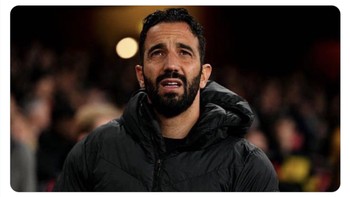 Ruben Amorim disebut sukses membuat MU jadi bahan tertawaan di Inggris. Foto: X.com