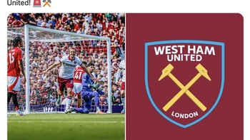 West Ham gagal menang di 8 pertandingan dan baru berhasil meraih 3 poin lawan Manchester United. Foto: X.com