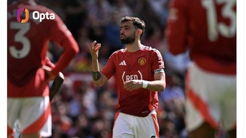 Sudah 9 kali MU kalah di kandang sendiri musim ini. Foto: X.com