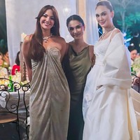 Rambut panjangnya dibiarkan tergerai dan hanya dicatok lurus. Foto: Instagram/@ramadhaniabakrie