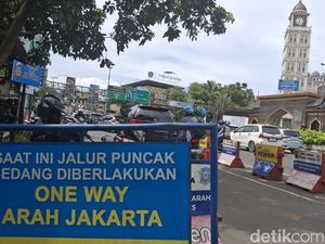 Video: One Way Arah Jakarta Mulai Berlaku, Kendaraan Menuju Puncak Disetop