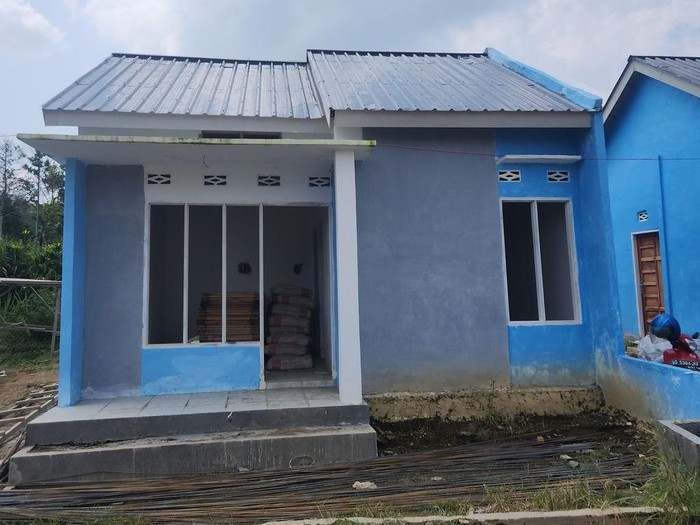 Penampakan rumah di Arka Residence.