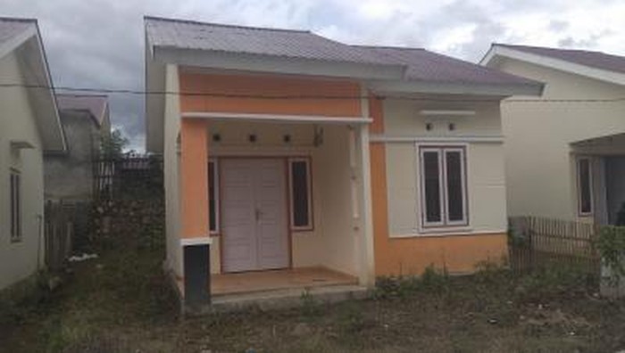 Penampakan rumah di Sineba Estate.