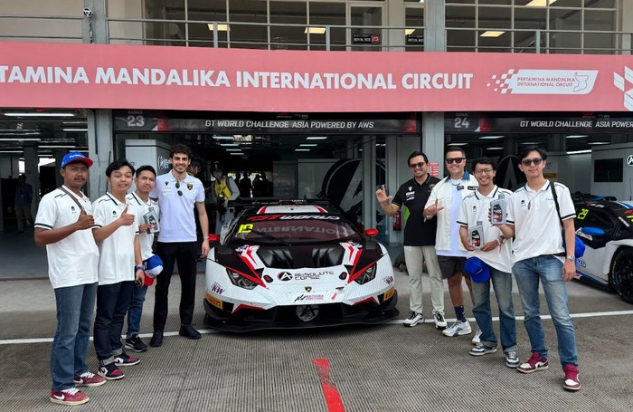 Pertamina Lubricants Dukung Langsung Tim Lamborghini di Ajang GT3 Mandalika