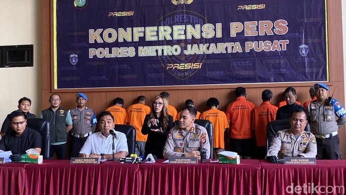 Polisi Tangkap 9 Preman Berkedok Jukir di Jakpus, Paksa Minta Rp 20 Ribu