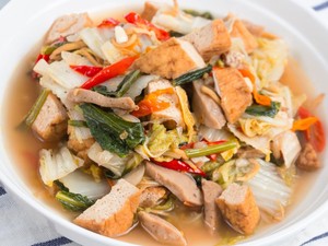 Resep Tumis Tahu Kuning dan Sawi yang Gurih Segar Untuk Lauk Bekal