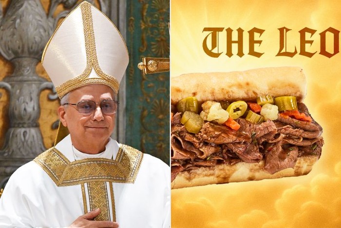 sandwich Portillos luncurkan menu The Leo untuk menyambut Paus Leo XIV